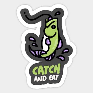 Catch & Eat - Fishing Sticker